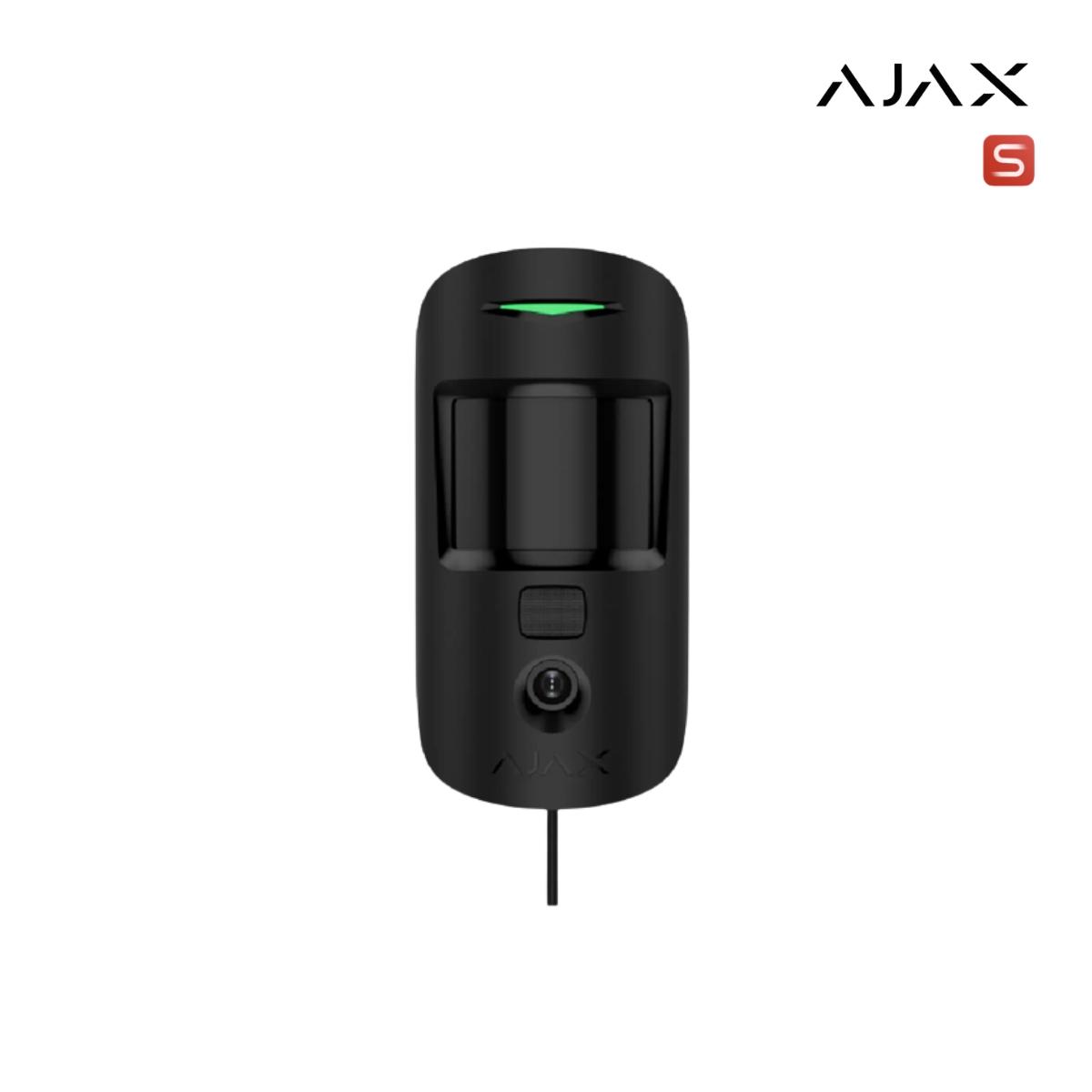 Superior MotionCam (PhOD) Fibra black I Rilevatore di movimento cablato con foto-verifica degli allarmi e immunità agli animali, supporta le foto su richiesta e foto per scenario