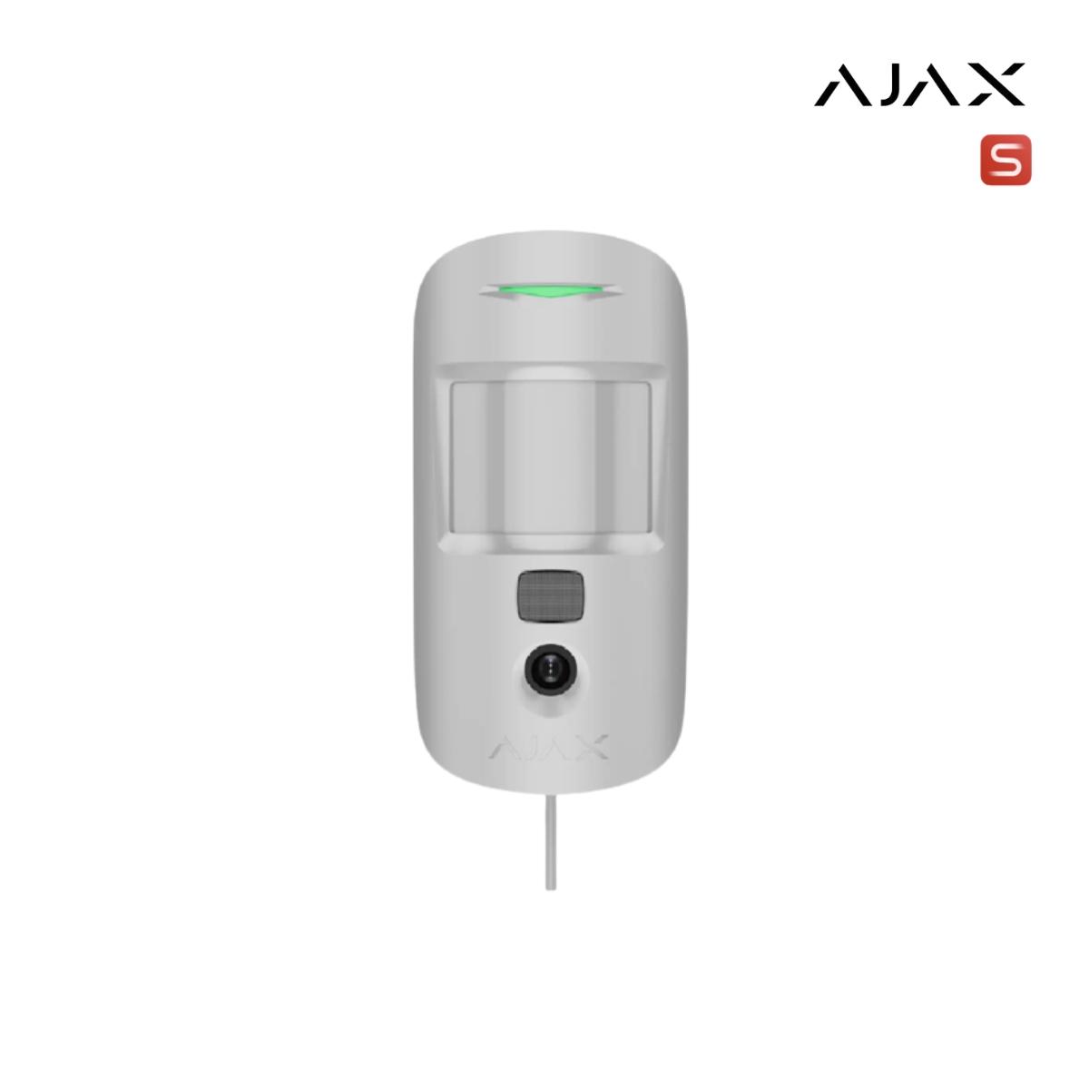 Superior MotionCam (PhOD) Fibra white I Rilevatore di movimento cablato con foto-verifica degli allarmi e immunità agli animali, supporta le foto su richiesta e foto per scenario