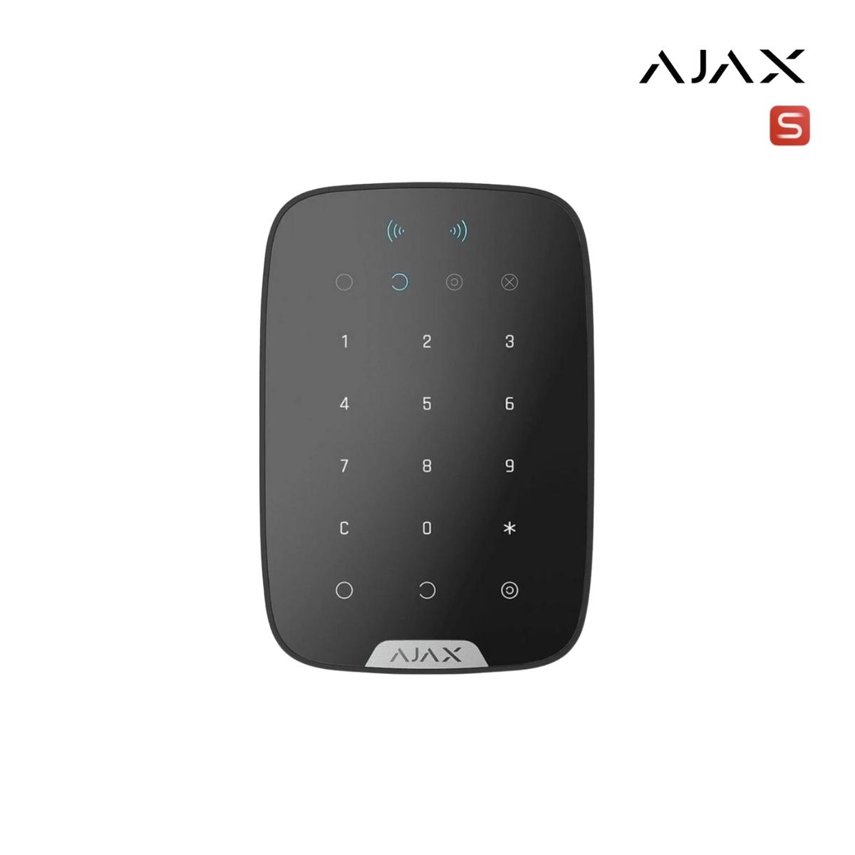 Superior KeyPad Plus Jeweller black I Tastiera touch wireless. Supporta carte e telecomandi contactless crittografati (Edizione Superior)