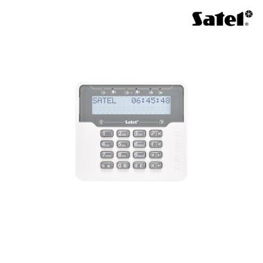 Tastiera LCD wireless con lettore di prossimità (per ABAX 2, retroilluminazione bianca per centrale Versa)
