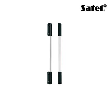 Barriera in alluminio da esterno ad infrarossi attivi , elettronica totalmente resinata, lunghezza 1312 mm, silver