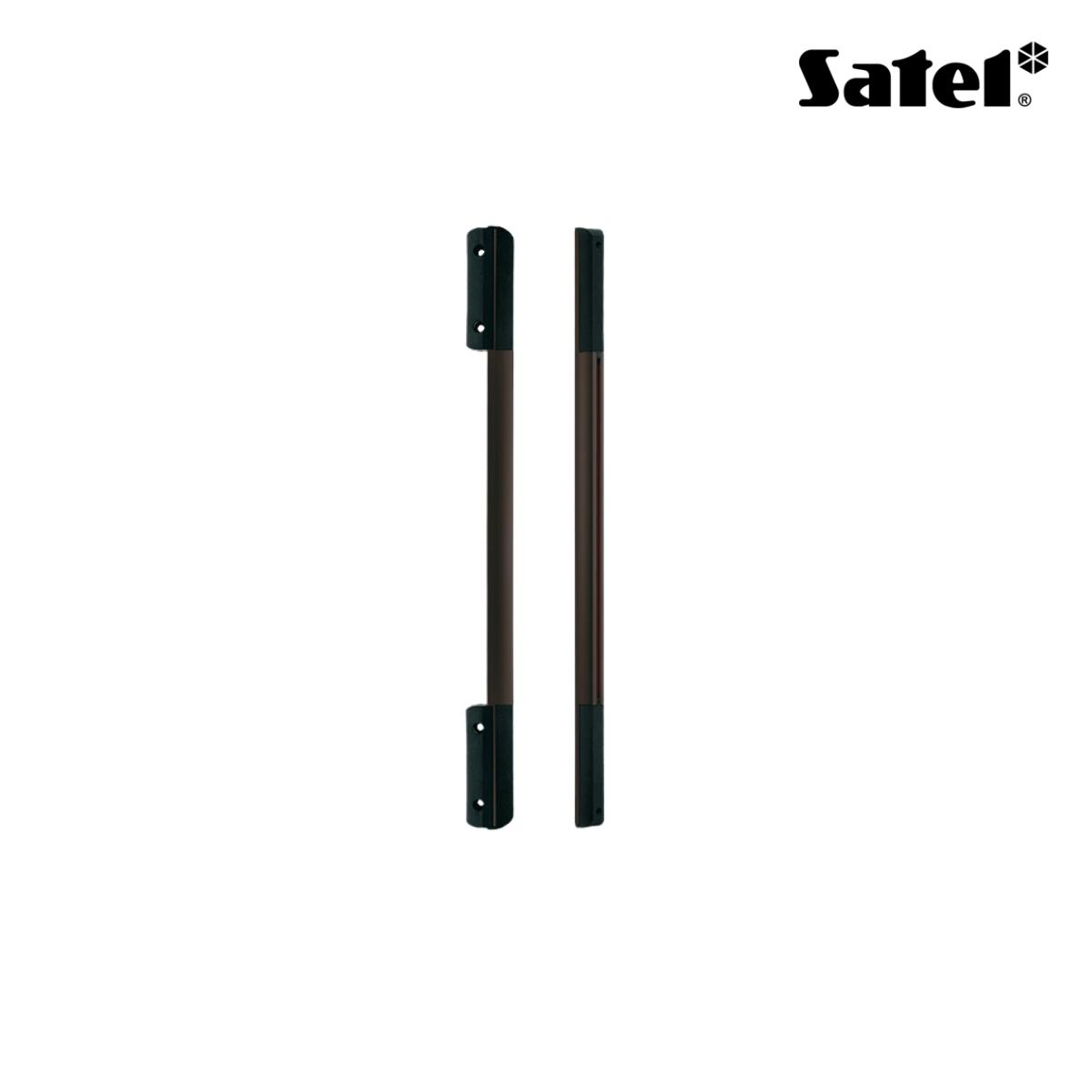 Barriera in alluminio da esterno ad infrarossi attivi , elettronica totalmente resinata, lunghezza 1312 mm, marrone