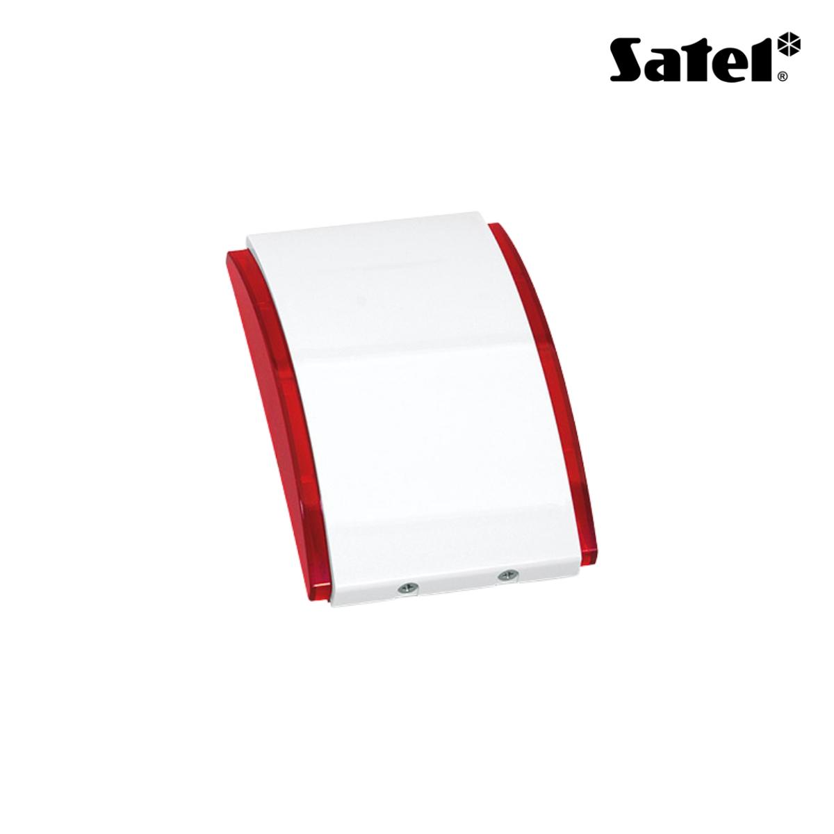 Sirena ottico-acustica da interno (contenitore PC-LEXAN, LED rossi, PIEZO)