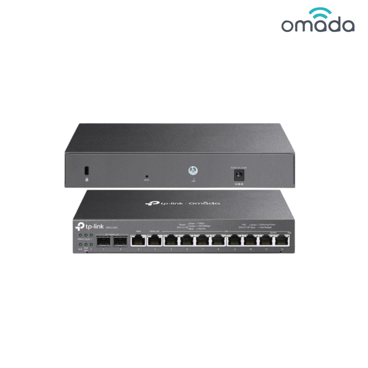 Omada Gigabit VPN Router with PoE+ Ports and Controller Ability