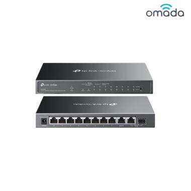 10-Port G Easy Man Switch 8 PoE+
