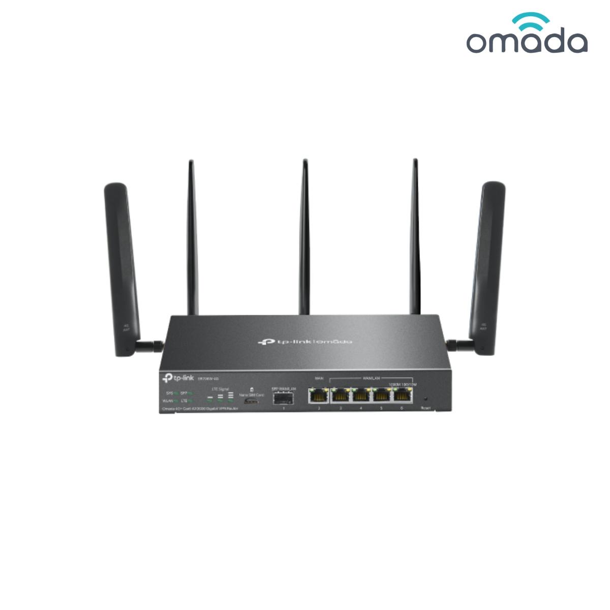 Omada 4G+ Cat6 AX3000 Gigabit VPN Router