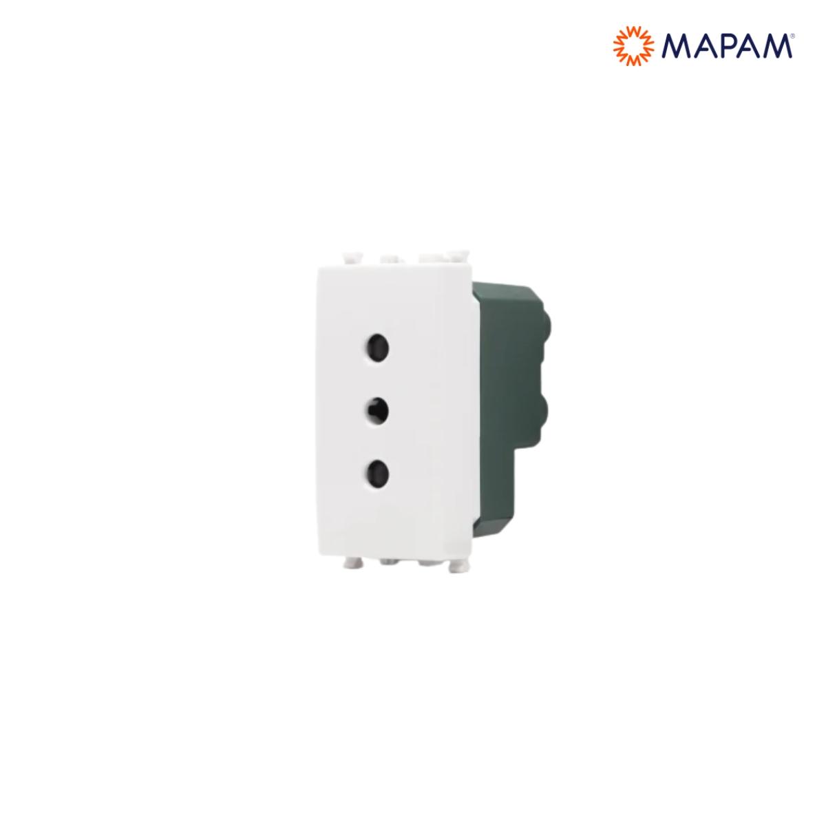 Presa 10a gem bianco
