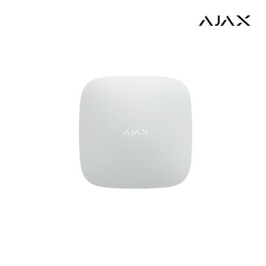Hub 2 4G (8/ECG) ASP white I Unità centrale del sistema di sicurezza con supporto di foto-verifica degli allarmi (2xSIM 4G, Ethernet)