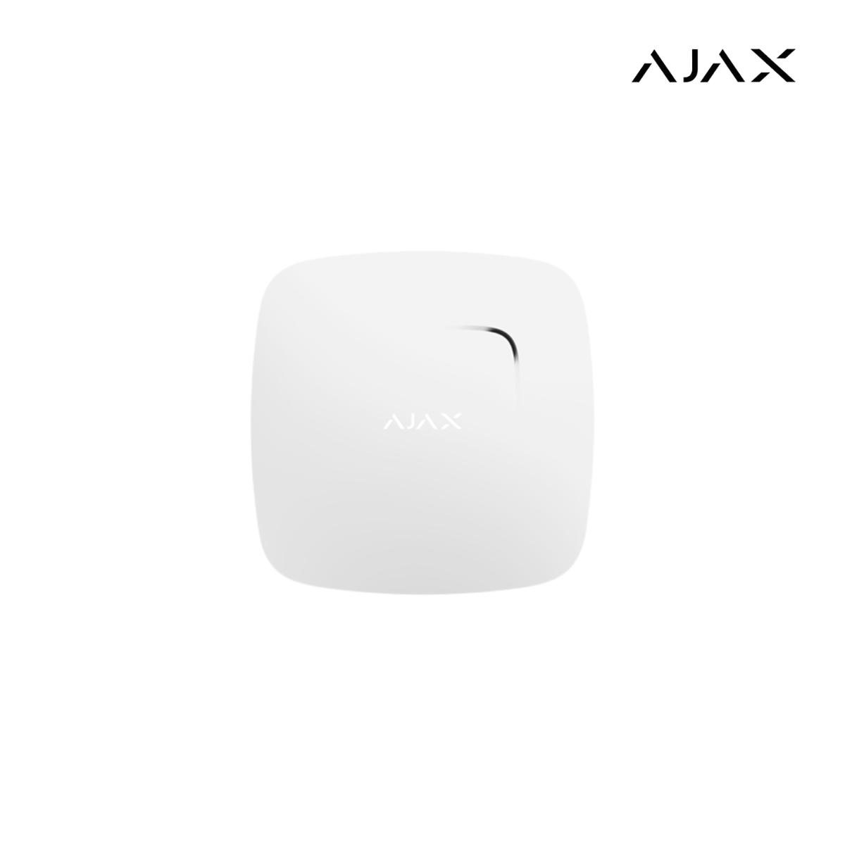 FireProtect ASP white I Rilevatore wireless di fumo con sensore di temperatura, sirena integrata