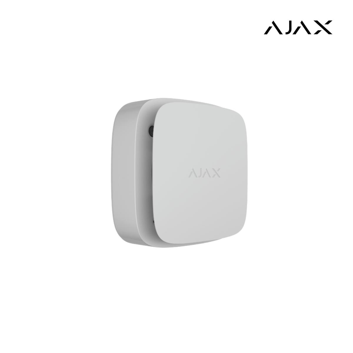 Ajax FireProtect 2 AC (Heat/Smoke/CO) (8EU) ASP white I Rivelatore antincendio di fumo, calore e monossido di carbonio wireless alimentato dalla rete elettrica