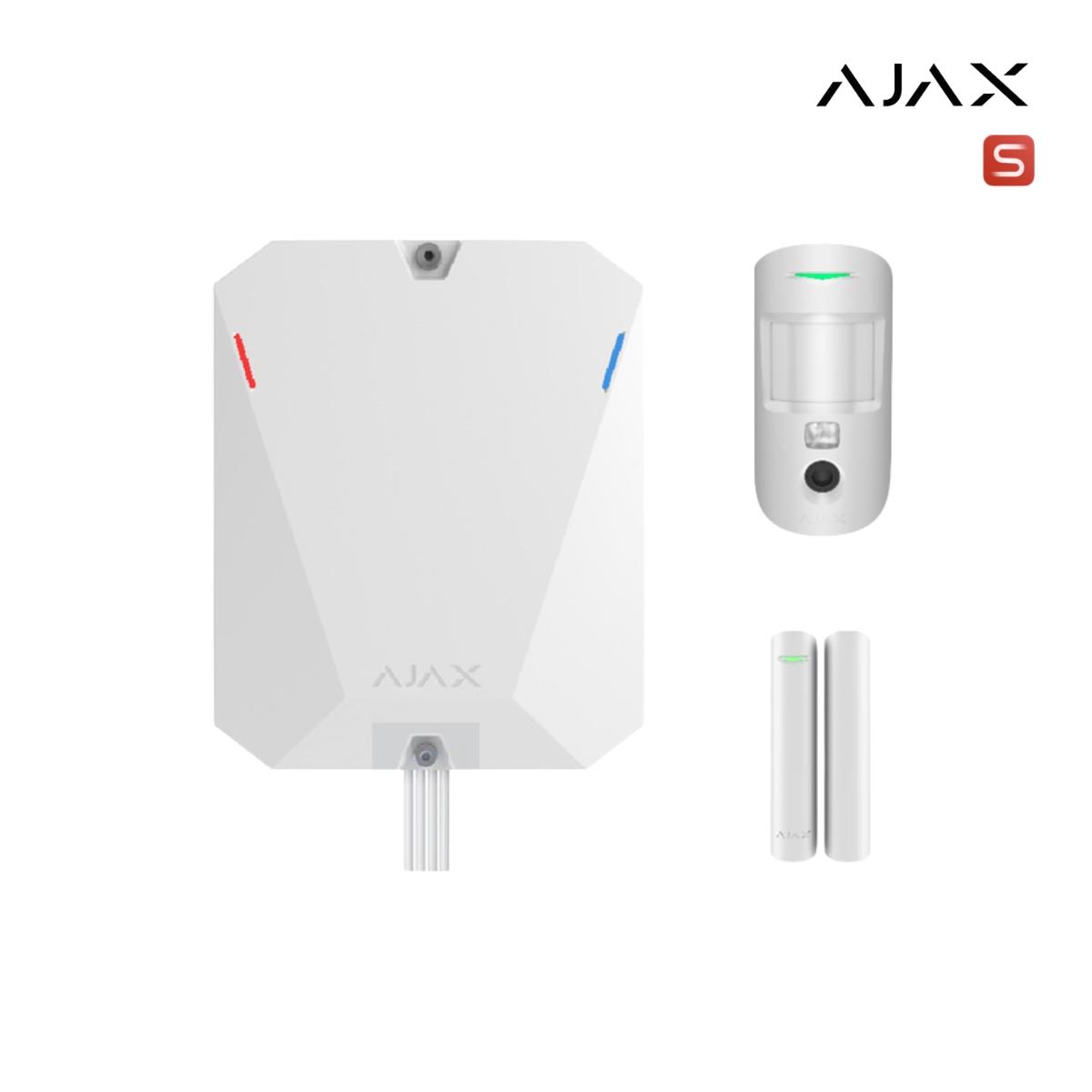Kit Superior (8EU/ECG) ASP white I Kit Superior (8EU/ECG) ASP: Hub Hybrid (4G) MotionCam S (PhOD) DoorProtect S Plus (8PD)