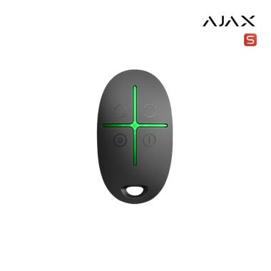 Ajax Superior SpaceControl Jeweller black I Telecomando wireless, bidirezionale con pulsante anti panico (Edizione Superior)