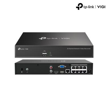 Videoregistratore IP 8 canali 80 Mbps PoE+