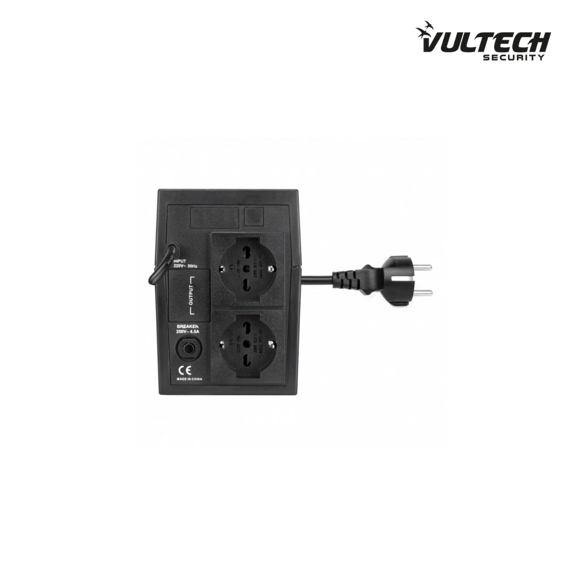 UPS 650VA Gruppo Di Continuità Vultech UPS650VA-LITE Line Interactive