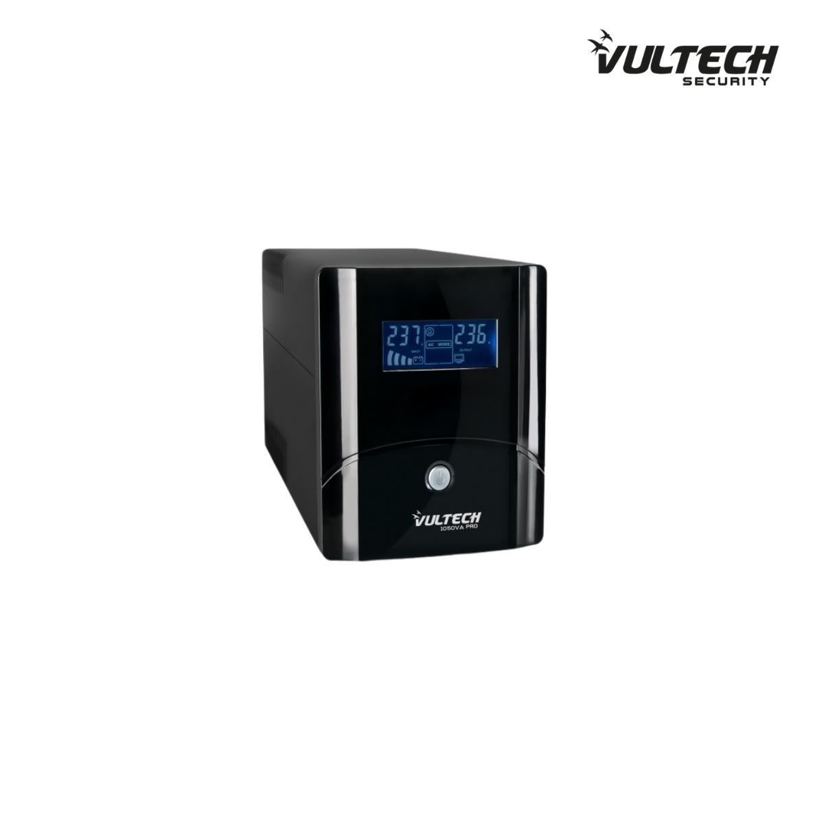 UPS 1050VA Gruppo Di Continuità Vultech UPS1050VA-PRO Line Interactive Con LCD
