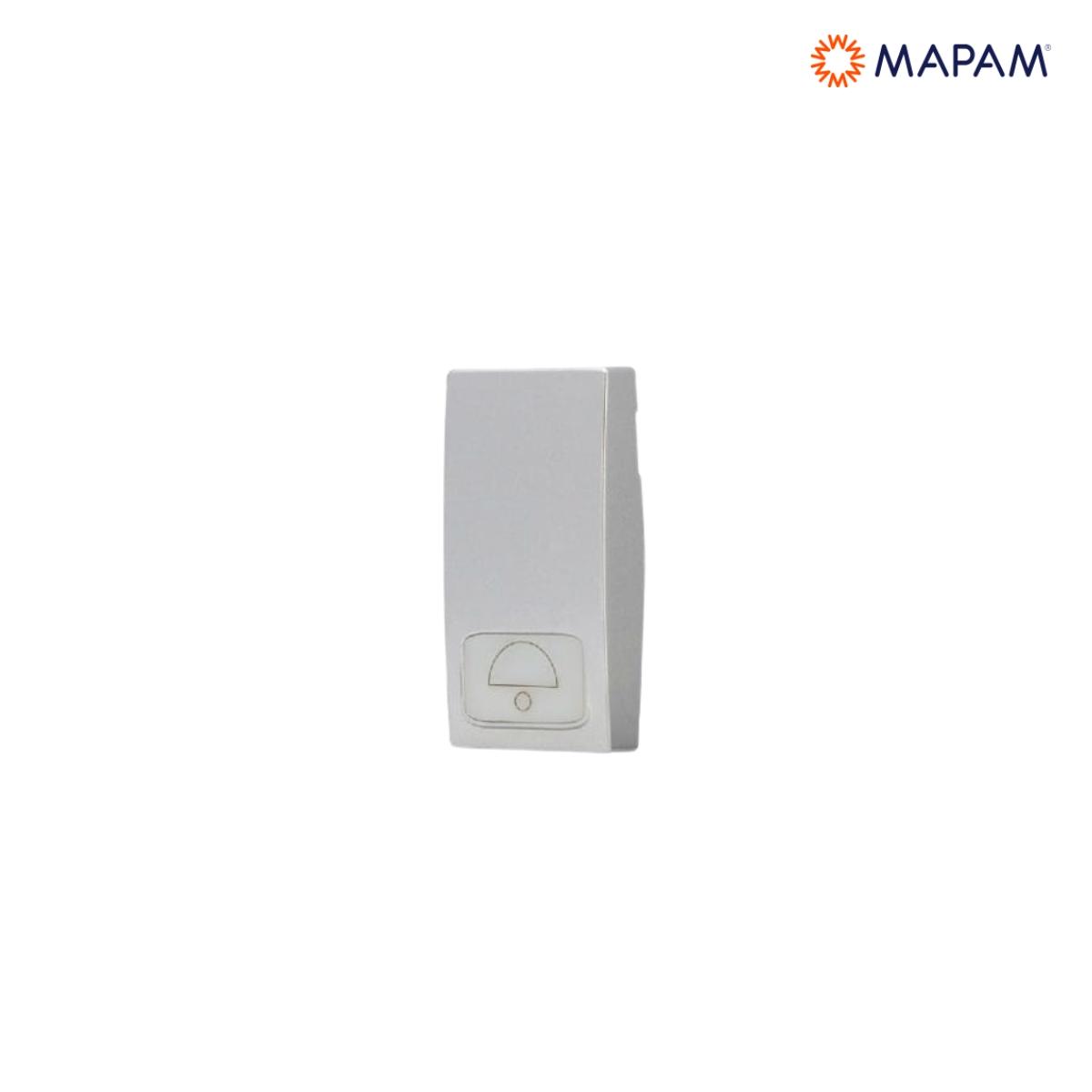 Cover pulsante campanello gem bianco
